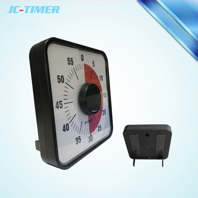 Механичен кухненски таймер с напомняне за обратно броене и стенен часовник-тикер, ABS корпус, LED/аналогов дисплей