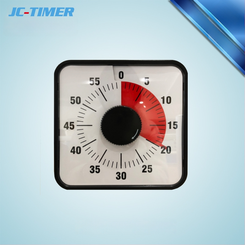 Механичен кухненски таймер с напомняне за обратно броене и стенен часовник-тикер, ABS корпус, LED/аналогов дисплей