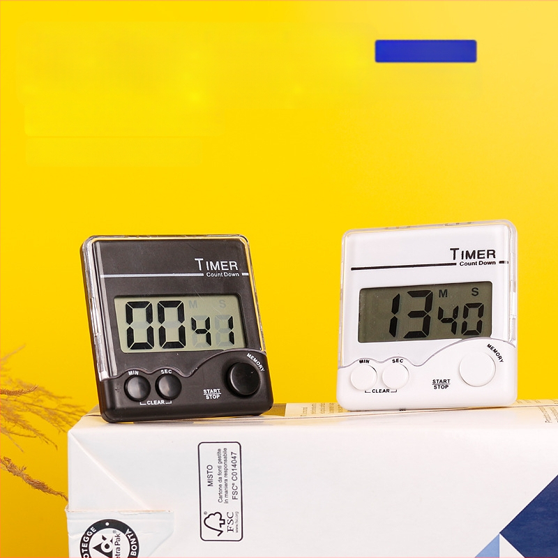 Кухненски механичен таймер с аналогов показател, корпус от алуминиева сплав, захранване със суха батерия, карикатурен дизайн