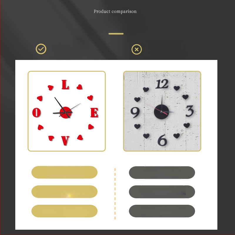 Moderné štvorcové nástenné hodiny, model B0255, analóg Quartz pohon, ciferník z akrylu, jednostranný