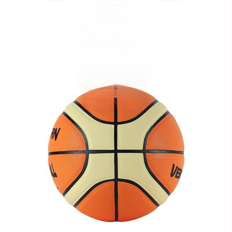 Tréningová basketbalová lopta zo superjemných vlákien, VEIDOORN/Weidong, vhodná pre deti, vonkajšie použitie, s logom OK