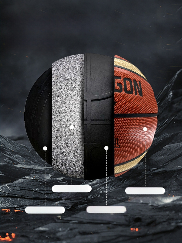 Basketbal PU, značka Happy Dragon, prispôsobenie k dispozícii, na tréning v interiéri aj exteriéri