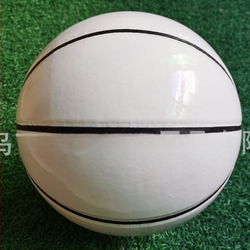 Basketbal PVC materiál, tlačené logo, pôvod Yiwu, Čína, vhodné pre basketbal a ďalšie hry s loptou