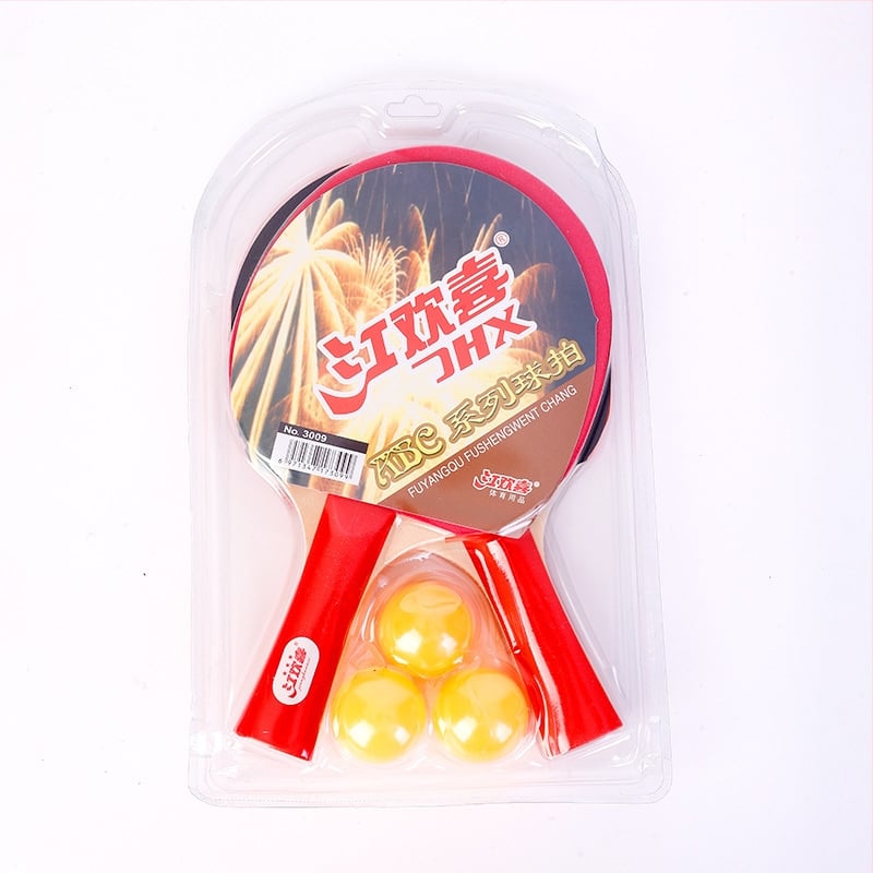 Set na stolný tenis na tréningy | Typ rakety: horizontálny úder | Materiál spodnej dosky: topol | Lepidlo s pozitívnymi a negatívnymi čiastkami | 50 kusov | Personalizácia dostupná