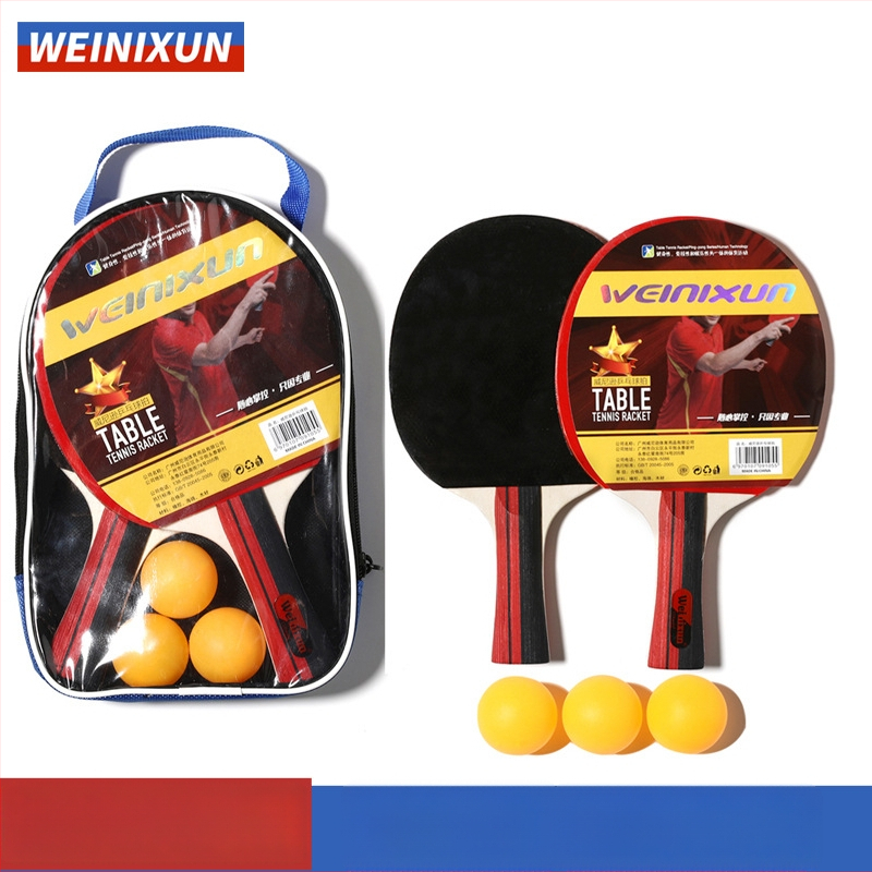 Venezon profesionálna sada rakiet na stolný tenis – poplarová základná doska, guma typu reverse glue, horizontálna raketa