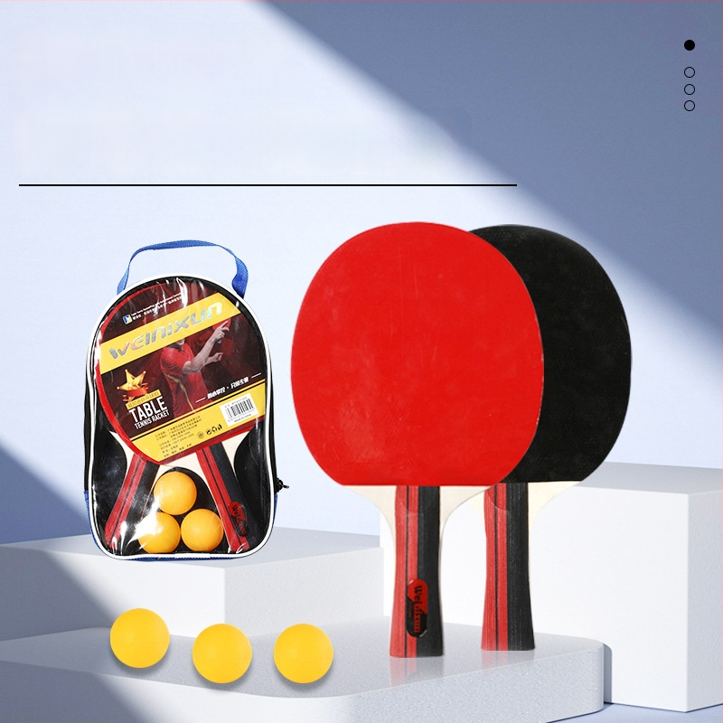 Venezon profesionálna sada rakiet na stolný tenis – poplarová základná doska, guma typu reverse glue, horizontálna raketa