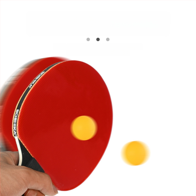 Set stolný tenis pre tréning a zábavu, 2 rakety, 6 loptičiek, stojan na sieť, guma proti prilepeniu, doska z topolu