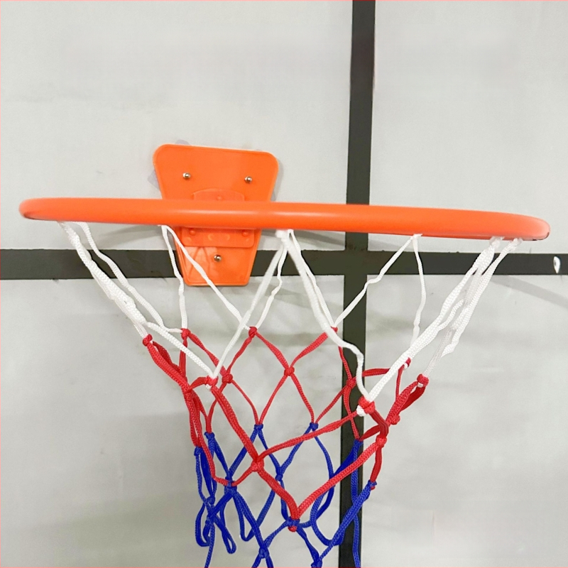 Detský vnútorný nástenný basketbalový kôš, nastaviteľný, PVC, 300 g, bez vŕtania, tichý chod.