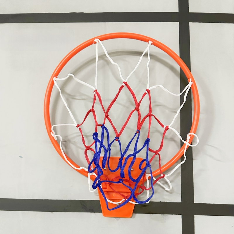 Detský vnútorný nástenný basketbalový kôš, nastaviteľný, PVC, 300 g, bez vŕtania, tichý chod.