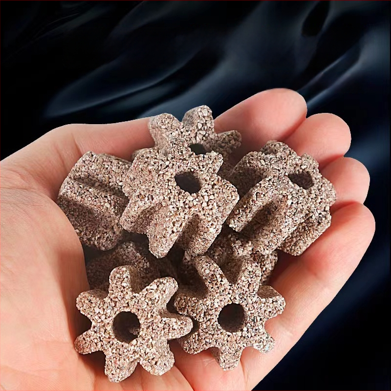 Maibao Filtračné médium pre akvárium z nerastných surovín – Duté guličky, Tehly a Osmiuholníkové kúsky