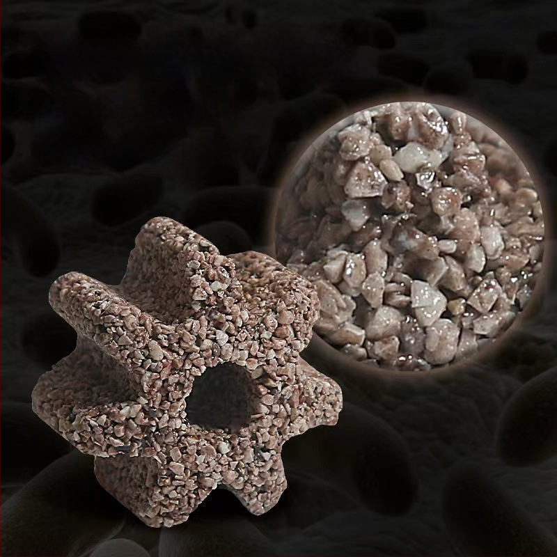 Maibao Filtračné médium pre akvárium z nerastných surovín – Duté guličky, Tehly a Osmiuholníkové kúsky