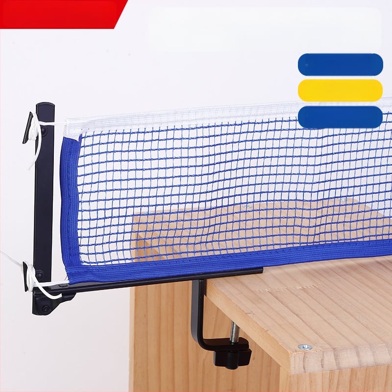 New Whale skladací rám pre sieť na stolný tenis – prenosný stojan na stolný tenis s polyesterovou sieťou a kovovou mriežkou, čistá hmotnosť 795 g