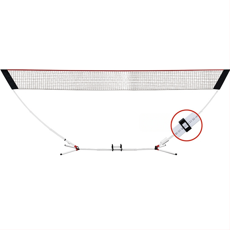 Bedmintonový rám s skladacím mobilným stojanom – štandardný sieťový stĺpik pre vnútorné aj vonkajšie použitie