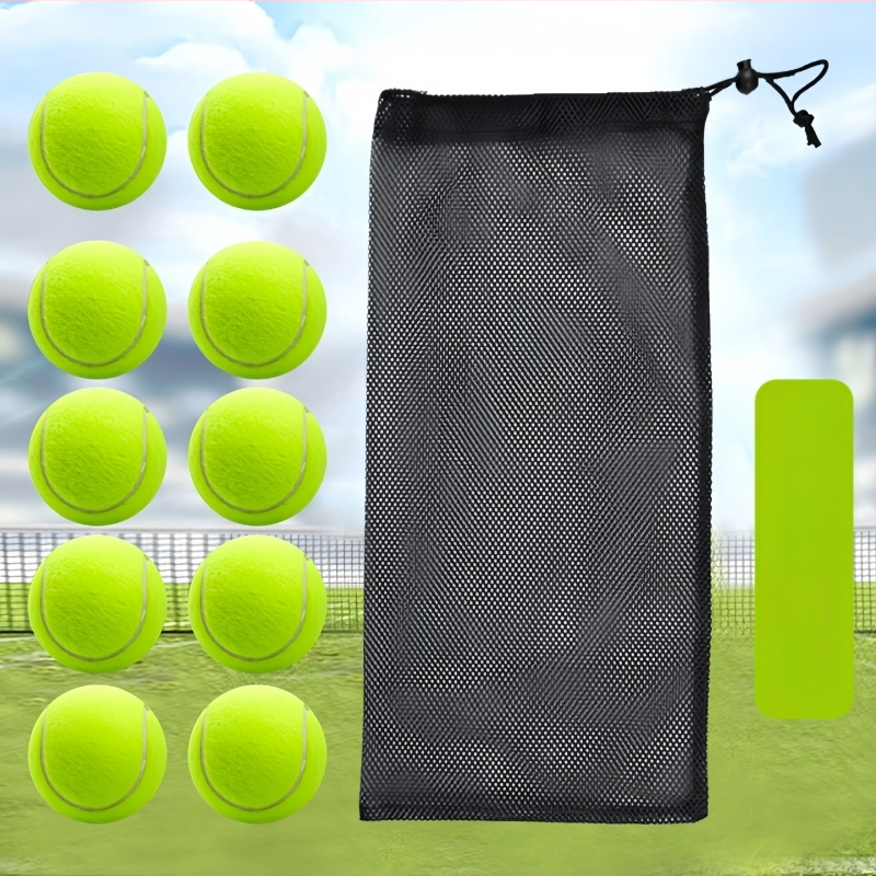 Trénovacie tenisové loptičky Wynison — vysoká elasticita, odolné, tlač loga, prispôsobenie (Značka: Wynison; Materiál: chemické vlákno; Tlač loga: k dispozícii; Prispôsobenie: k dispozícii)