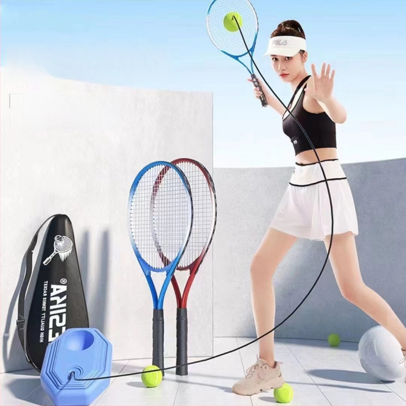 Tenisový tréner na sólo tréning s automatickým odrazom loptičky (Značka: Unique; Materiál: Iný; Kategória: Tenis; Úpravy: Nie)