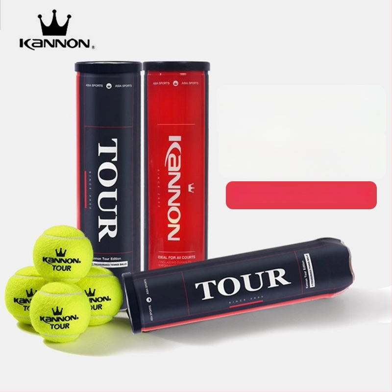 Tenisové loptičky pre tréning a súťaže, guma, značka Kannon Kanglong, vhodné pre tenis a badminton