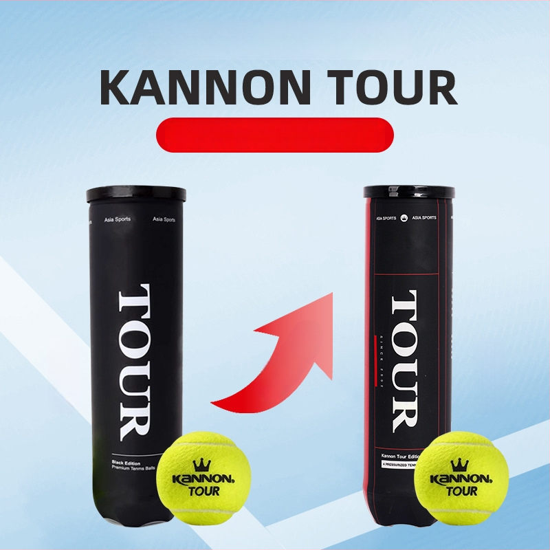 Tenisové loptičky pre tréning a súťaže, guma, značka Kannon Kanglong, vhodné pre tenis a badminton