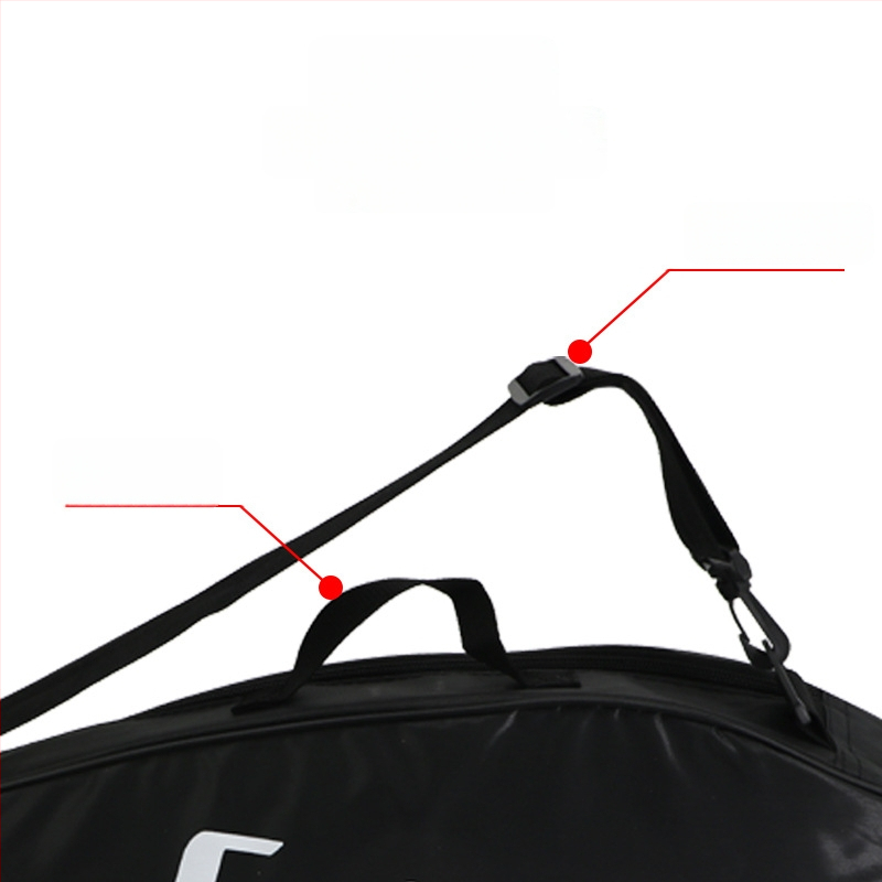 Spike taška na rakety badminton | Oxford látka, nepremokavá | Pojme 3-6 rakiet, vhodná na stolný tenis a badminton