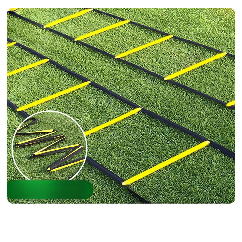 Сгъваема агилити стълба за футболни тренировки - PP + найлон, обучителна помощ