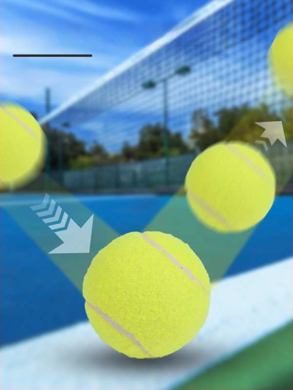 Loptička na stolný tenis na tréning – vysoká elasticita, odolná guma, pre dospelých, dospievajúcich a deti a začiatočníkov