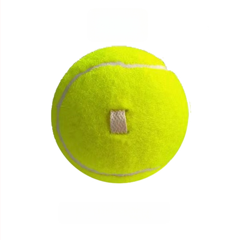 Tenisový tréner na samostatný tréning s upevneným lanom, elastický návratový káblik a lopta z chemickej vlákniny