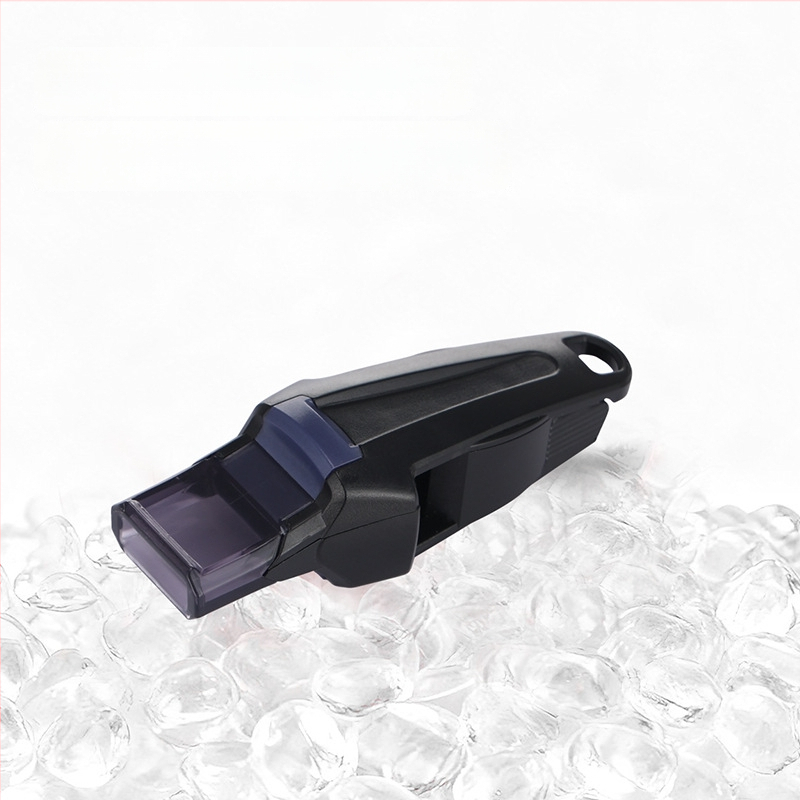 Σφυρίχτρα διαιτητή από ABS με εκτύπωση λογότυπου, κατάλληλη για τρέξιμο, ποδόσφαιρο, μπάσκετ, βόλεϊ, μπάντμιντον και τένις, 500 τεμάχια σε κουτί