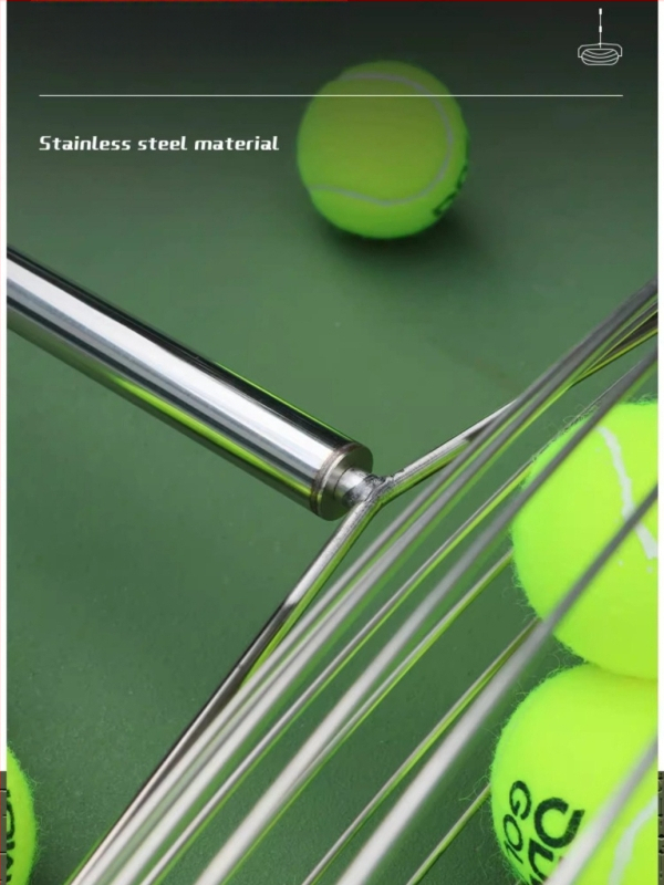Odile zberač tenisových loptičiek – nerezová oceľ, teleskopický, prenosný