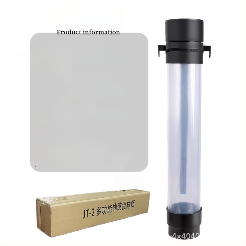 Vťahovací zberač tenisových loptičiek, plastová konštrukcia, určené pre tenis, prenosný