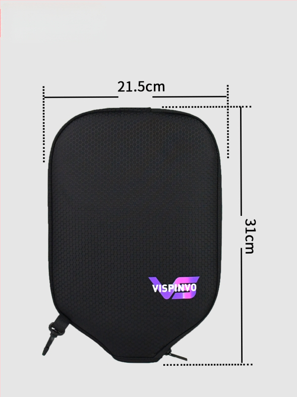 Vispinvo púzdro na raketu pickleball – polyester, 600D, kockovaný vzor, ochranné púzdro