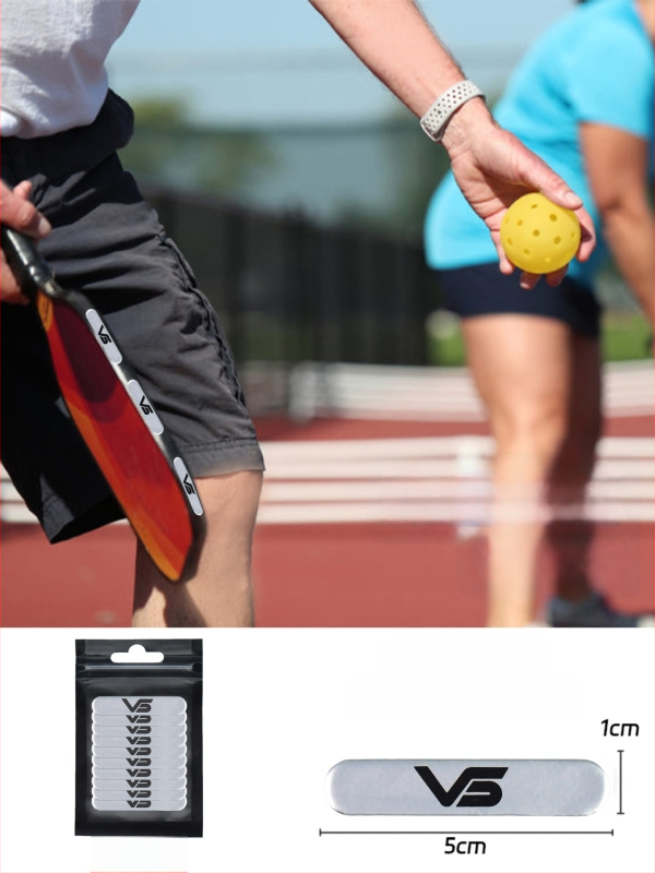 Vispinvo Counterweight pre pickleball raketu — rám zo oloveného plechu, samolepiaci, hmotnosť 3 g
