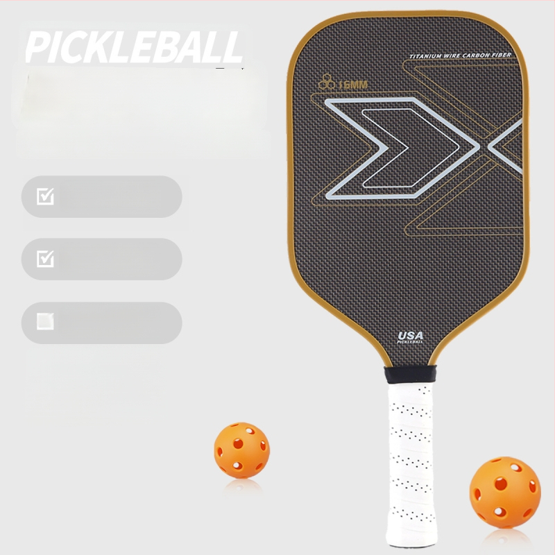 Raketa pickleball z uhlíkových vlákien, značka Constant Cabin, textúra látky, matný dizajn, jadro PP honeycomb, hmotnosť 230±5 g