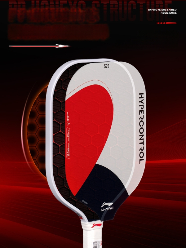 Set pickleball rakiet od Lining/Li Ning — 520 obmedzená edícia, párový štýl, fiberglass, hmotnosť 220–225 g