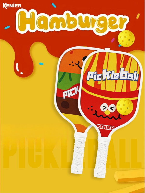 Kenier sada pickleball rakiet – drevené rakety, 300 g každej rakety
