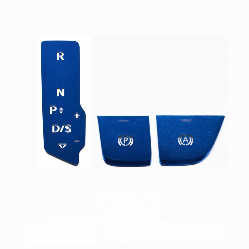 Audi Q5L dekoračné centrálne tlačidlo pre štart jedným tlačidlom a elektronickú ručnú brzdu – hliníková zliatina, bez loga, bez prispôsobenia