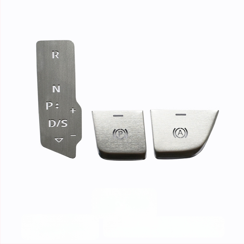 Audi Q5L dekoračné centrálne tlačidlo pre štart jedným tlačidlom a elektronickú ručnú brzdu – hliníková zliatina, bez loga, bez prispôsobenia