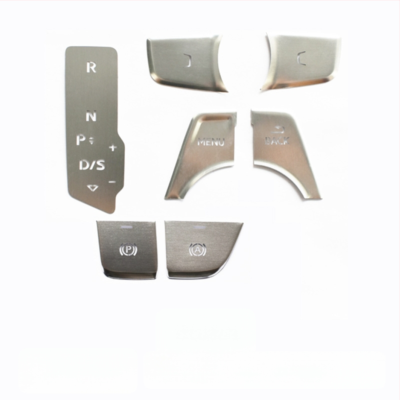 Audi Q5L dekoračné centrálne tlačidlo pre štart jedným tlačidlom a elektronickú ručnú brzdu – hliníková zliatina, bez loga, bez prispôsobenia