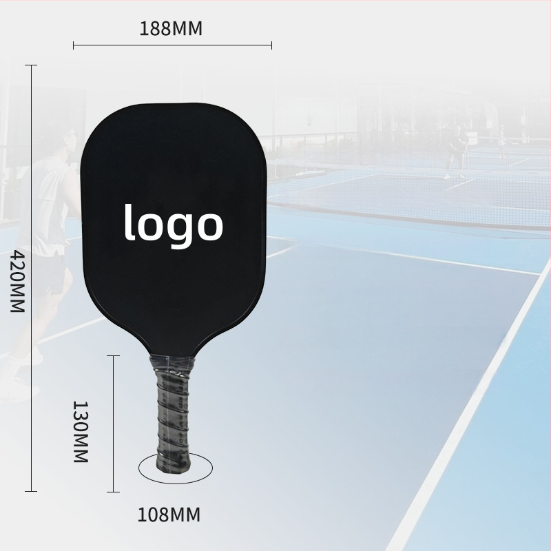 T300 uhlíková pickleball raketa s jadrom z PP honeycomb, hmotnosť 230±5 g, Jiang Hui