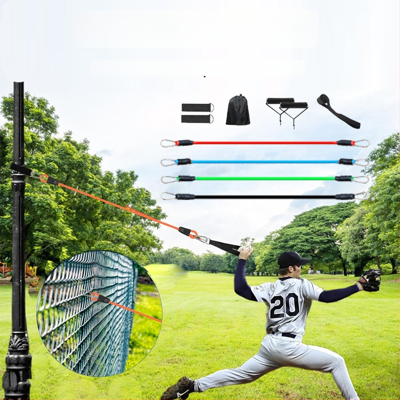 Tréner na hádzanie baseballu – vonkajšia rezistencia na posilnenie ramena, pre baseball a softball, pre tínedžerov a dospelých