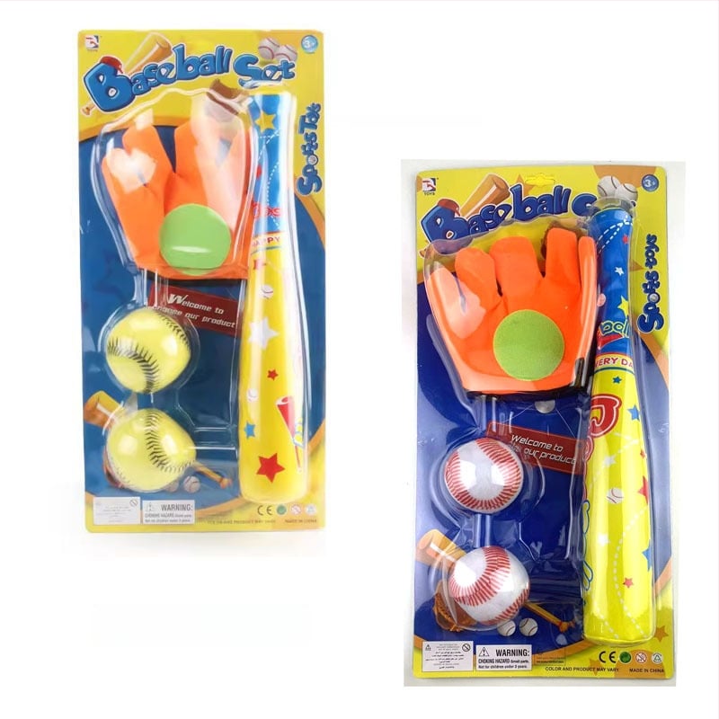 Sada interiérových a vonkajších športových hračiek pre predškolák a rodinu (univerzálne publikum; pôvod: univerzálny; bez prispôsobenia; vhodné scenáre: iné; kategória: baseball)