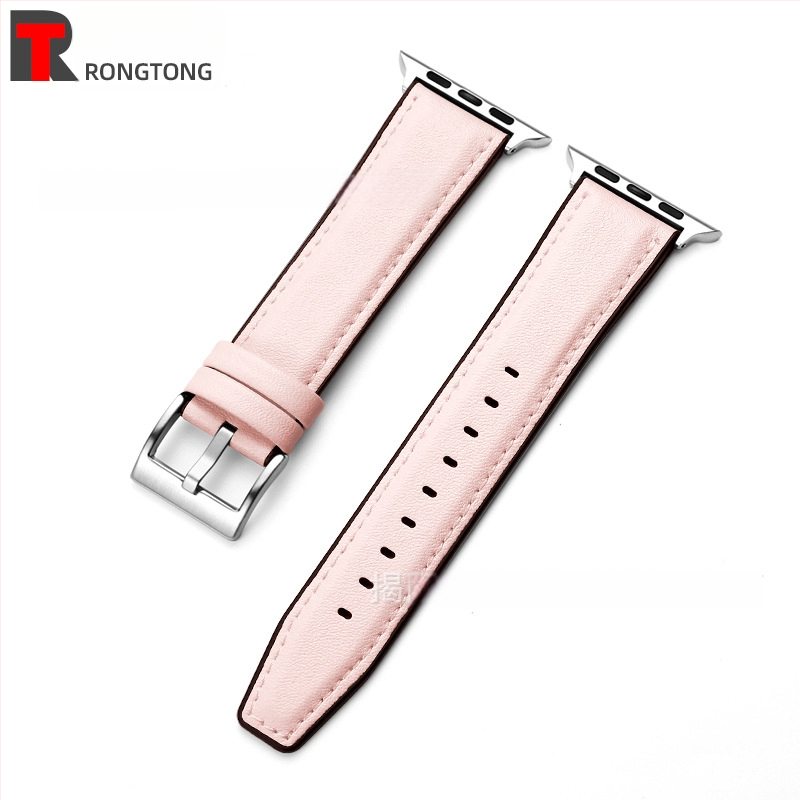 Силиконово-хибриден ремешек за Apple Watch от микрофибърна кожа, 22 мм, 25 г, съвместим с моделите 8/SE/7/6/5