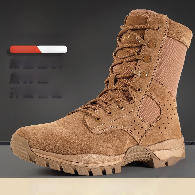 Väljakul kõrged lahingujalatsid, unisex täiskasvanutele, hingav nailon, kõrb-taktikalised jalatsid