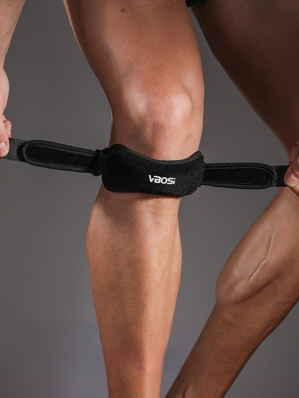 VBOSI kelio apsaugos – suaugusiems, poliesterio pluoštas, kelio sąnario parama, lauko bėgiojimas ir kamuolių žaidimai