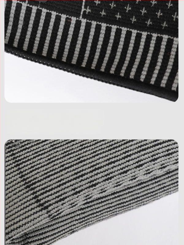 Kojų kelio apsauga - megzta, ilgesnė kompresinė kelio apsauga važiavimui, bėgiojimui, futbolui ir krepšiniui; medžiagos: nailonas, nailonas-spandeksas, latekso siūlai