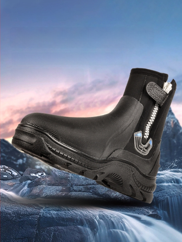 Yon Sub 5mm neopreniniai nardymo bateliai, aukšta kulkšnis, storos, neslidžios, skirti snorkeliavimui ir upių žygiams, unisex vandens gelbėjimo batai