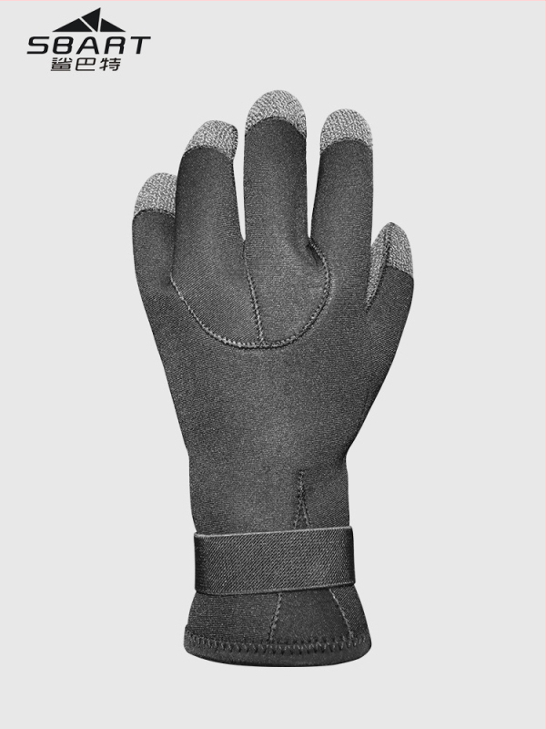 Sbart водолазни ръкавици за гмуркане, издръжливи на износване, устойчиви на пробиви и разкъсване; 90% гума, 10% найлон; за риболов и лов