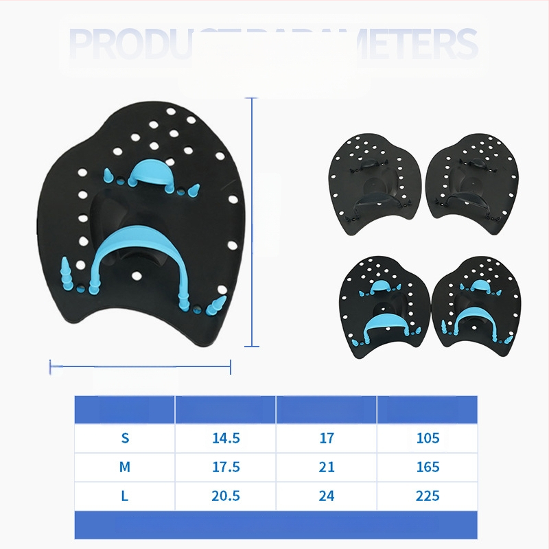 Унисекс плувни ръчни плавници за тренировка — материал PP + силициев гел, марка Hyhpsyj, персонализация: Да