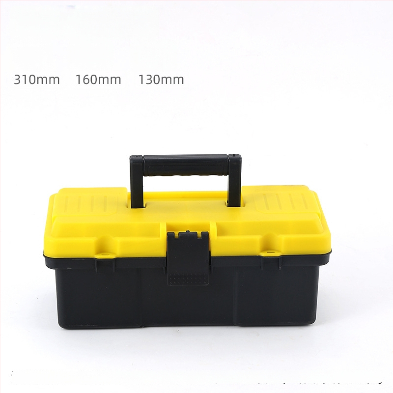 Műanyag szerszámtartó doboz, Toolbox sorozat, hardver tárolásra, nagy kapacitás