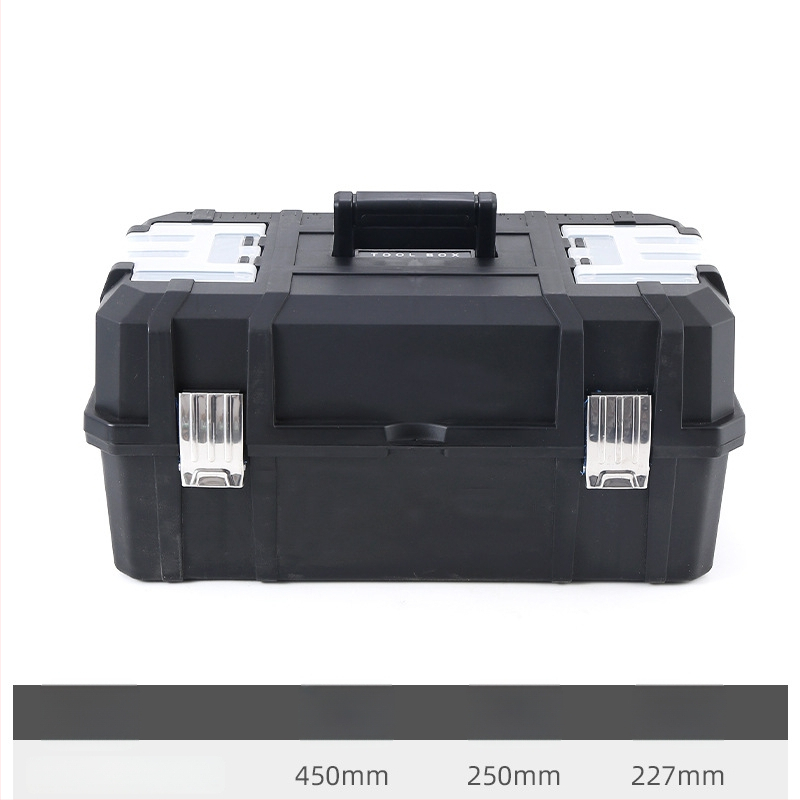 Műanyag szerszámtartó doboz, Toolbox sorozat, hardver tárolásra, nagy kapacitás