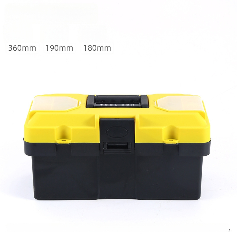 Műanyag szerszámosláda – elektromos karbantartáshoz (Típus: műanyag szerszámosláda; Anyag: műanyag; Stílus: műanyag szerszámosláda; Használat: elektromos karbantartás)