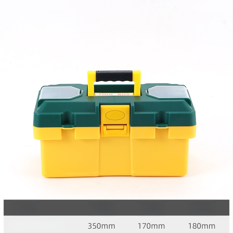 Műanyag szerszámosláda – elektromos karbantartáshoz (Típus: műanyag szerszámosláda; Anyag: műanyag; Stílus: műanyag szerszámosláda; Használat: elektromos karbantartás)